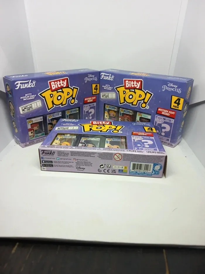 Lot de 3 Boite - Funko Bitty Pop - Disney Princesses - photo numéro 6