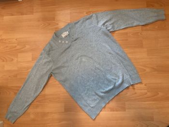 Beau pull ML gris clair T. XL homme TBE