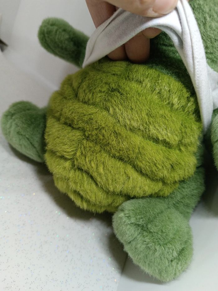 Peluche plush Teddy crocodile Disneyland planète Hollywood alligator Disney 90 vintage rare - photo numéro 10