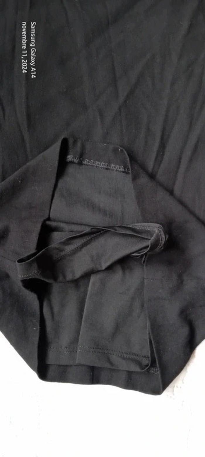 Robe chic noire dos ouvert bande élastique femme S Trafaluc Zara - photo numéro 16