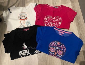 Lot de 4 T-shirt manches longues