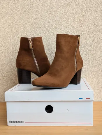 Bottines Femme Sinéquanone Taille 36 🌰 Neuve