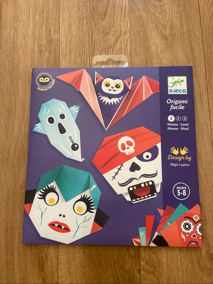 Jeu créatif Origami frissons 5/8 ans