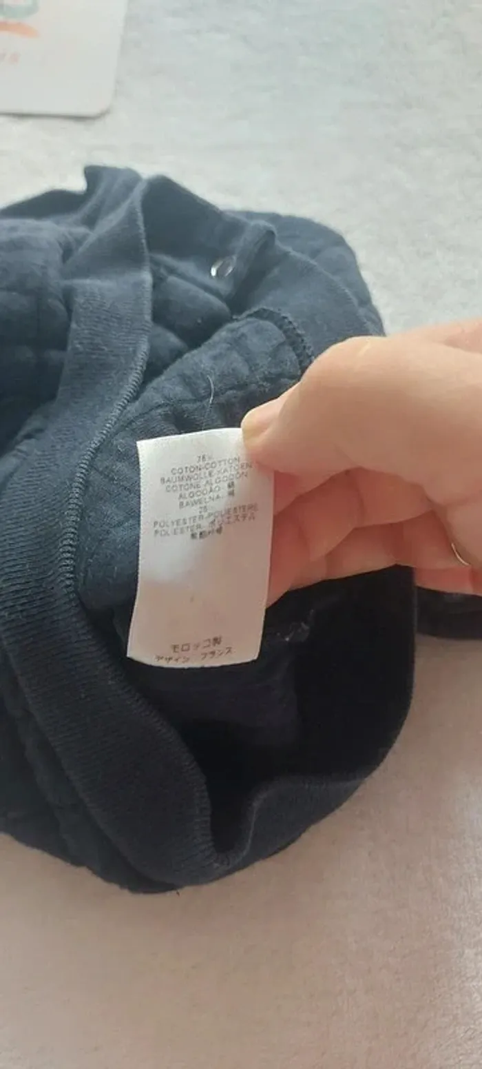 Gilet bébé mixte ou garçon 12 mois - photo numéro 4