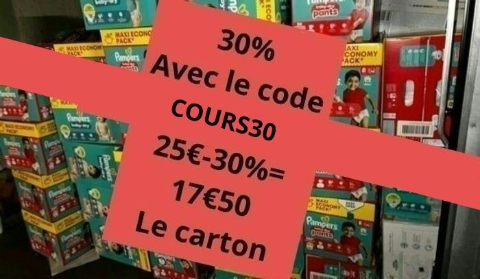 Pampers toutes tailles