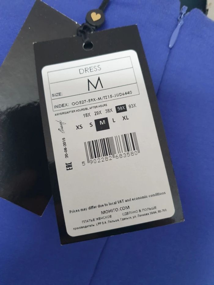 Robe d hiver bleue  Mohito Taille M - photo numéro 4