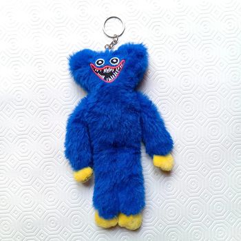 Porte clé Bleu Huggy Wuggy. Peluche Huggy Wuggy.