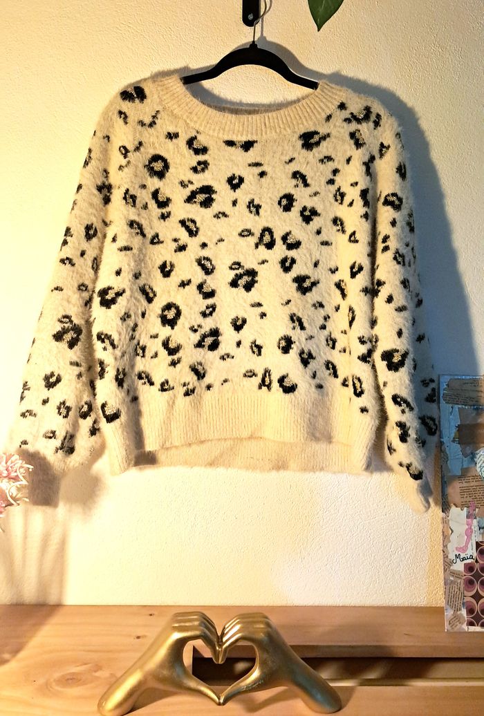 Pull léopard chic – Kilibbi – Taille M/L
