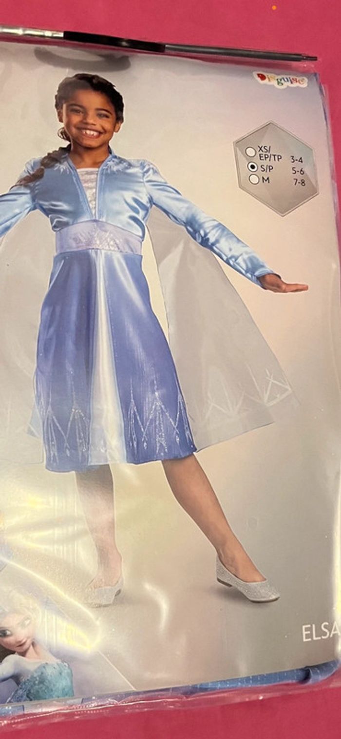 Deguisement Disney Elsa 5-6 ans - photo numéro 2