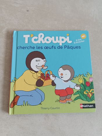 Livre T'choupi cherche les œufs de Pâques