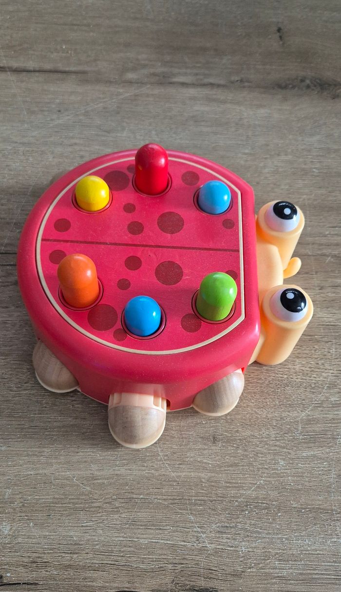Jeu à marteler coccinelle 🐞 - photo numéro 4