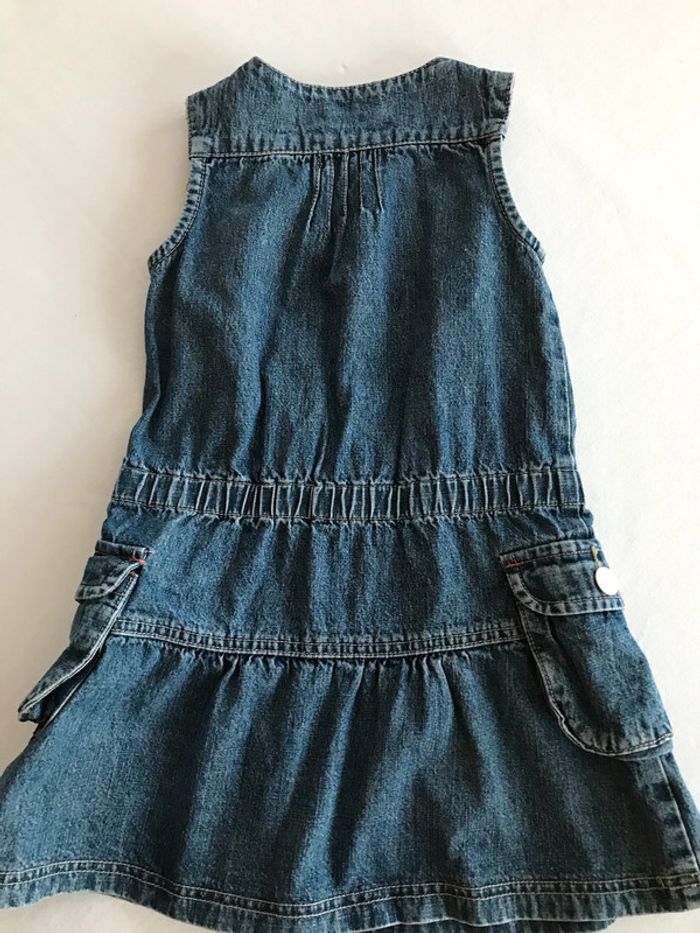 Robe en jean's sans manche - photo numéro 4