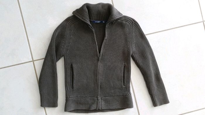 Veste zippée garçon okaidi 6/8 ans ch2 - photo numéro 2