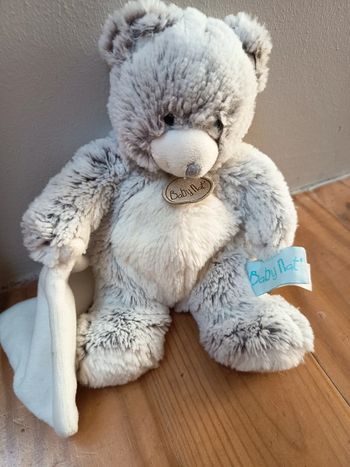 Doudou ours 20 cm baby nat