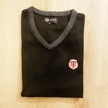 Stade Toulousain Rugby Top 14 Pull Polo Homme Officiel Club Exclusif Boutique (Taille M)
