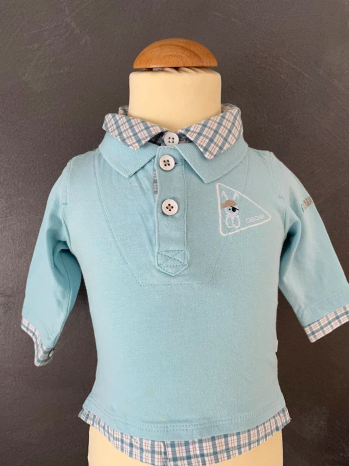 Polo turquoise