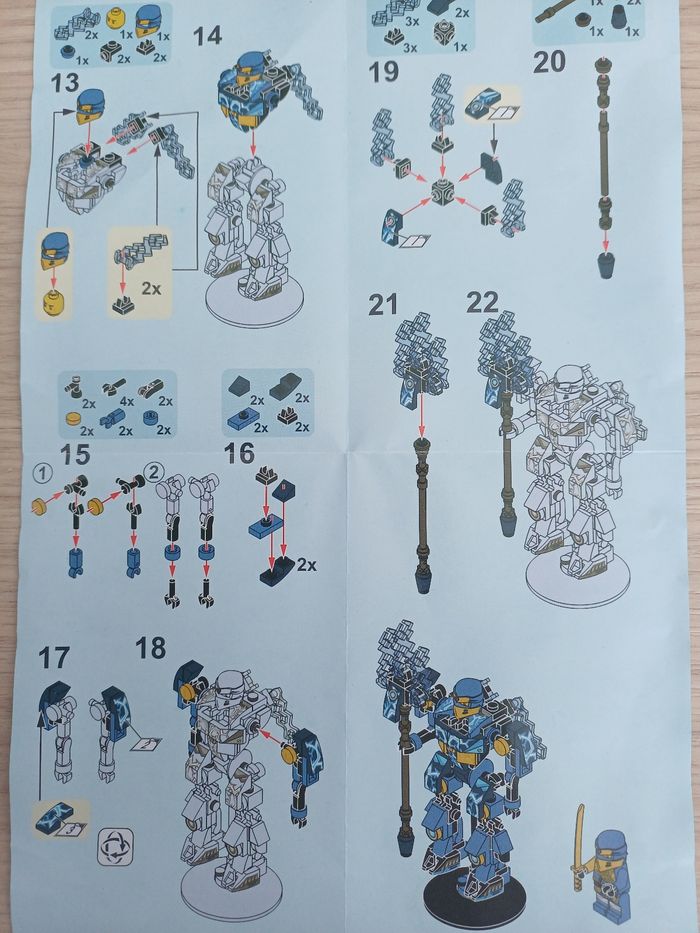Jay et Armure Ninjago Legacy sur socle - photo numéro 9