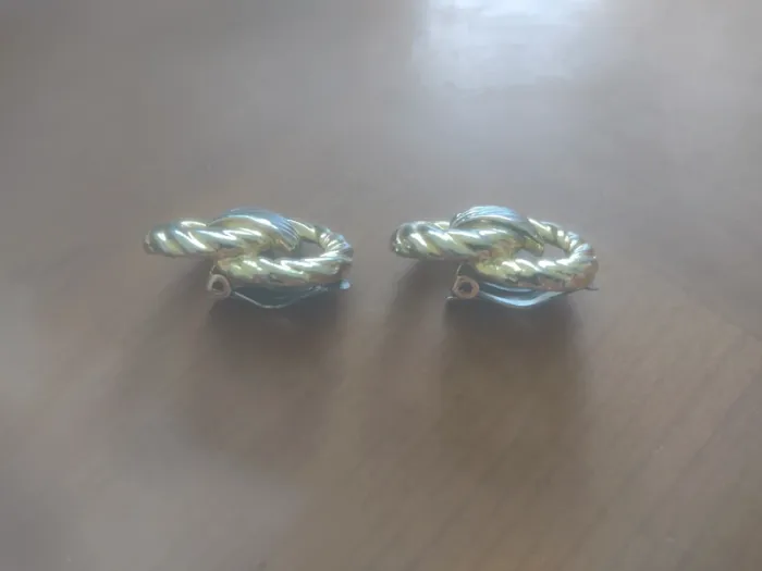 Boucle d'oreille clips vintage - photo numéro 7