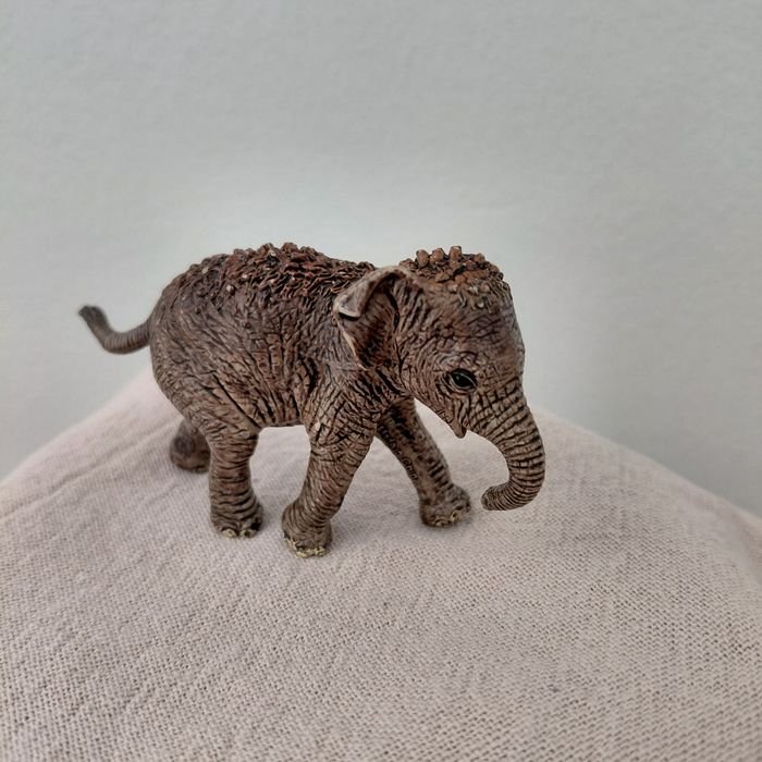 Schleich - 2 éléphanteaux d'Asie - photo numéro 2