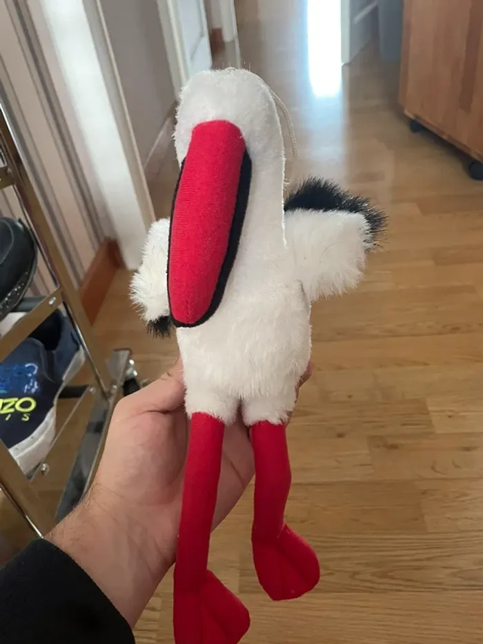 Peluche Cigogne