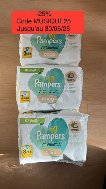 Lingettes Pampers