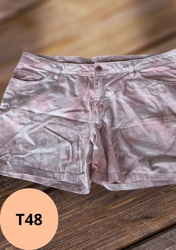 Short bi-color T48 coton Bonprix