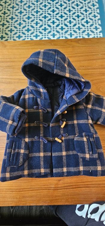 Manteau garçon 6mois tape a l'oeil duffle coat