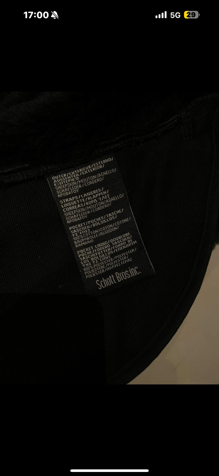 Veste en cuir schott - photo numéro 8