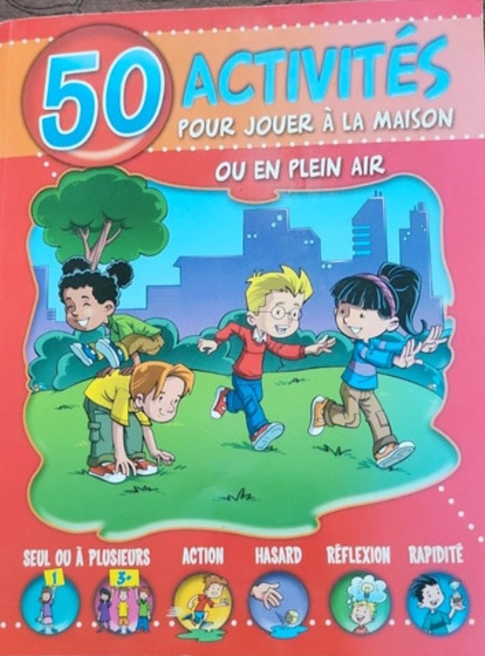 50 activités pour jouer à la maison