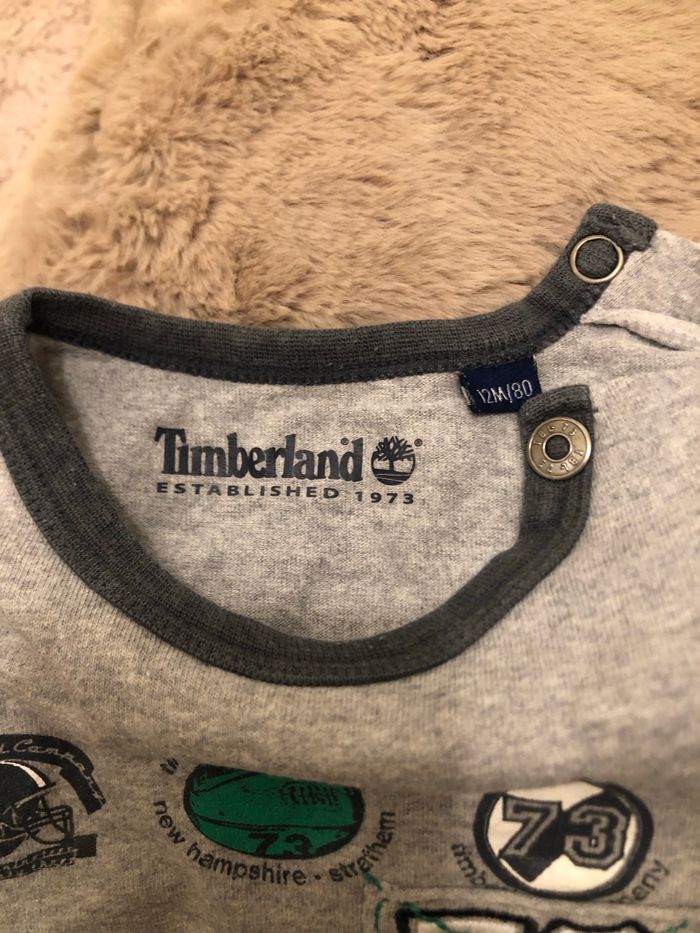 Tee-shirts manches longues Timberland 12 mois - photo numéro 2