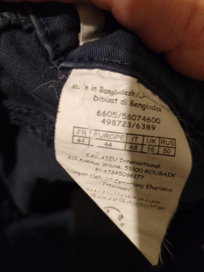 Pantacourt femme taille 44 - photo numéro 5