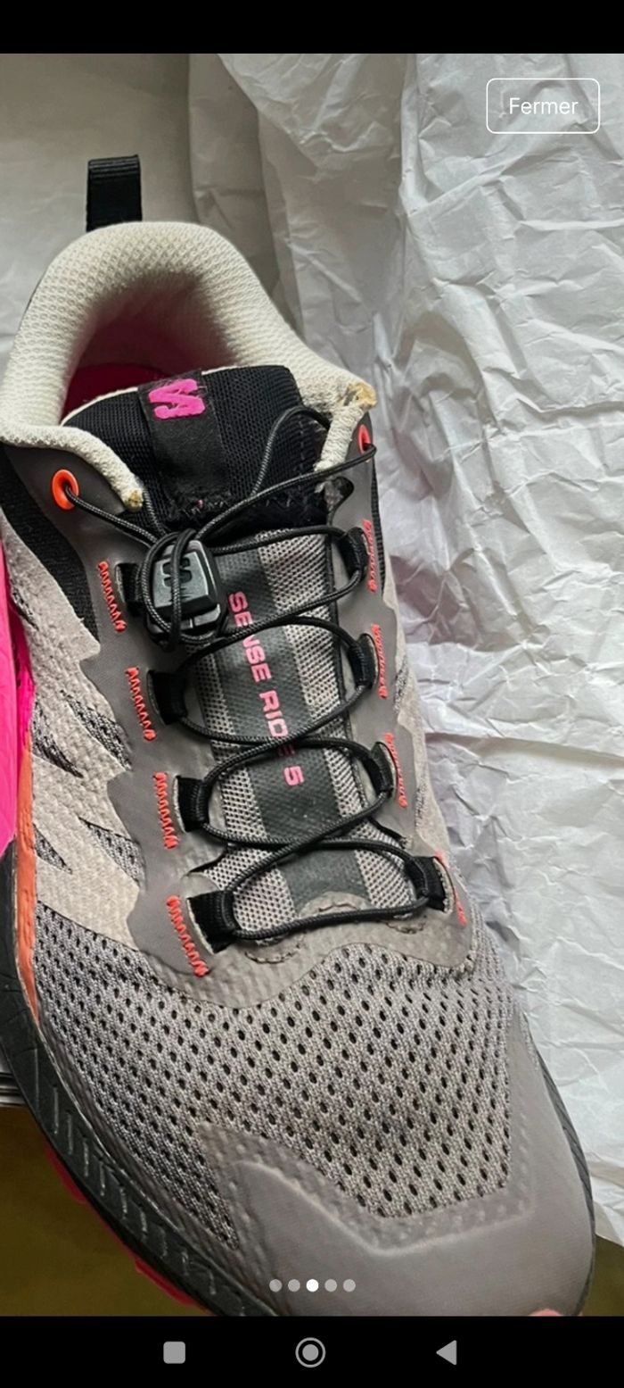 Basket randonnée Salomon waterproof - photo numéro 4