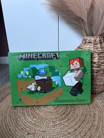 🎉 Calendrier de l’Avent Minecraft Papeterie Surprise – Neuf