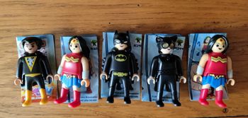Lot de 5 Figurines Playmobil DC Comics