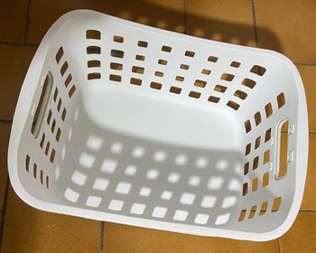 Petite panière couleur blanche