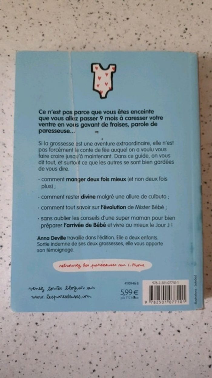 Livre la grossesse des paresseuse - photo numéro 3