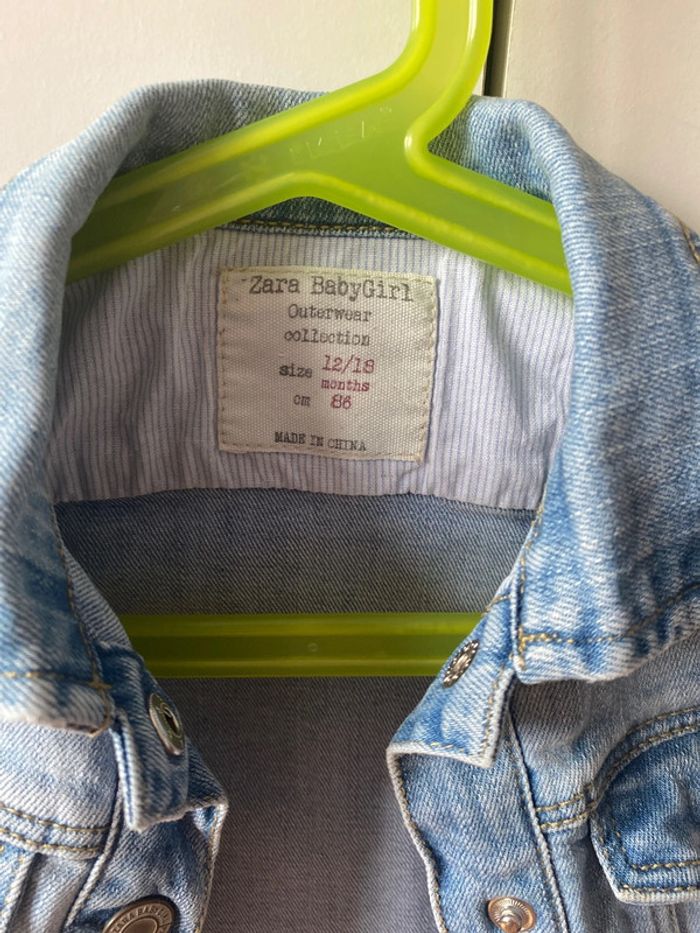 Veste jeans zara - photo numéro 2