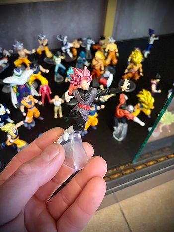 Figurine dragon ball gashapon hg Black Goku