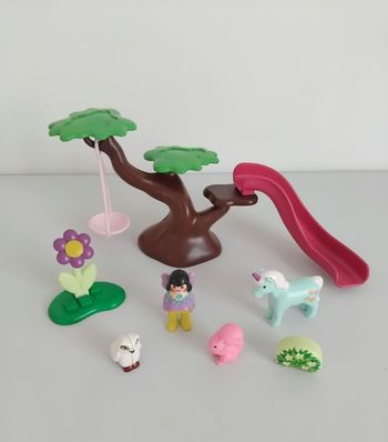 PLAYMOBIL 123 Arbre de Fée Licorne 70400 Junior Complet 🧚‍♀️