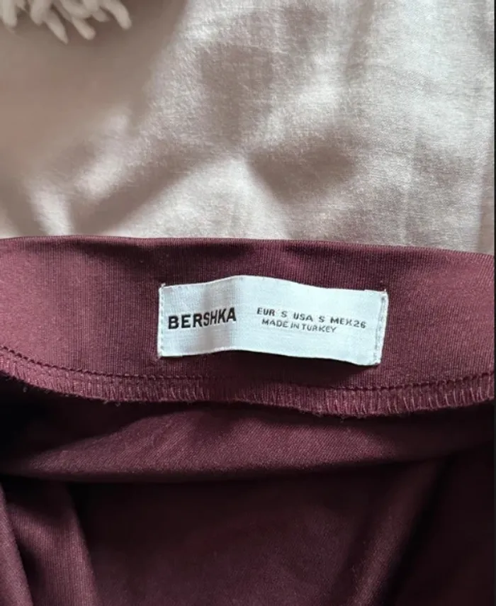 Ensemble bordeaux Bershka - photo numéro 4