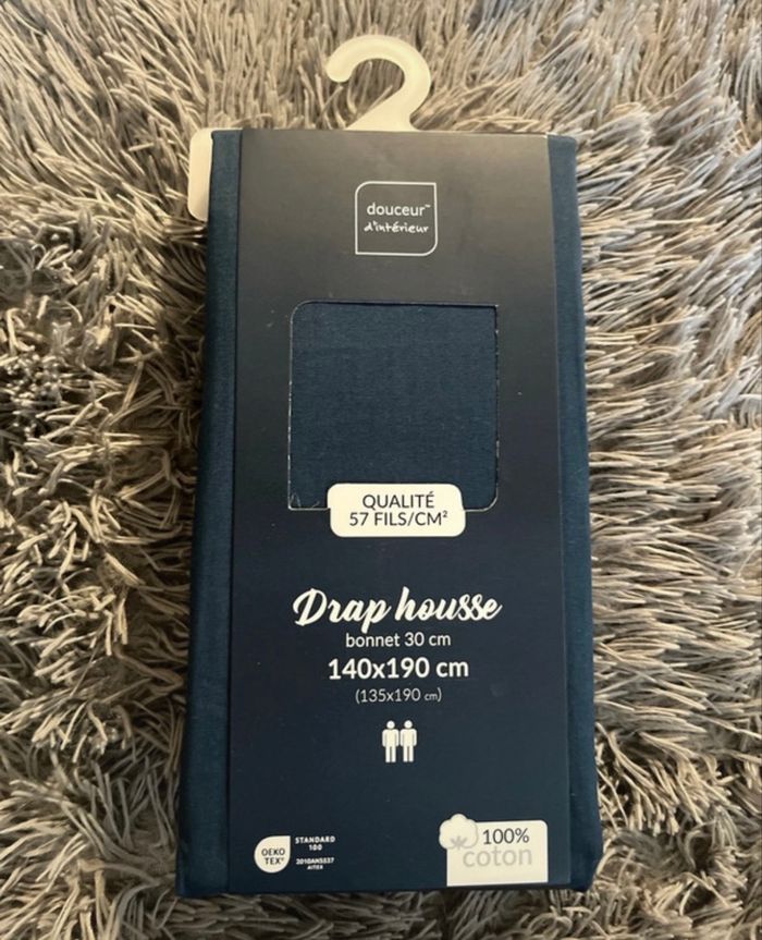 Douceur d'intérieur Drap housse 140×190cm