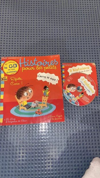 Livre et cd hitoires pour les petits