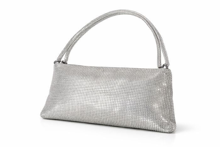 Sac strass argenté - photo numéro 1