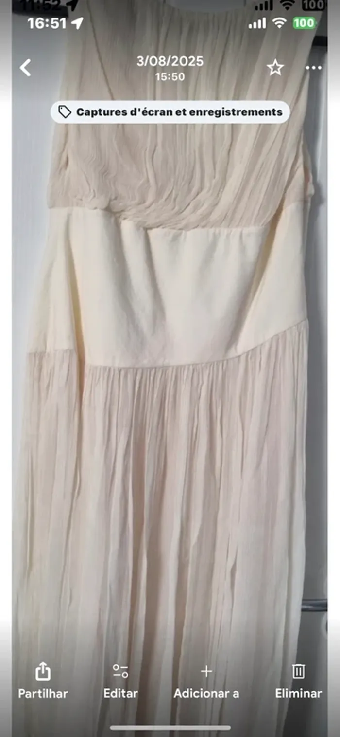 Robe Grecque Desse ZW  , Taille XL, Neuf avec étiquette- Zara - photo numéro 6