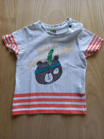 T-shirt manches courtes 18 mois
