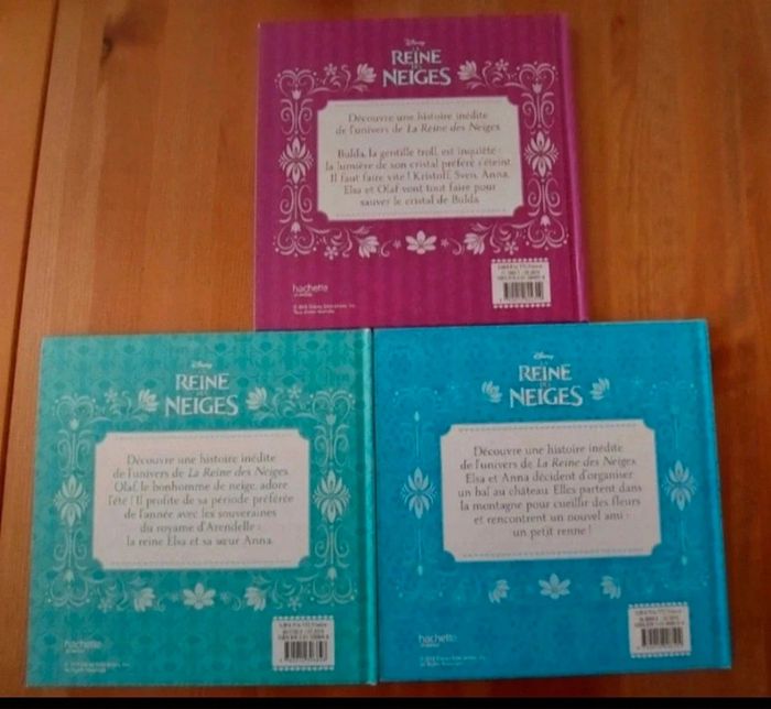 Lot de 3 livres Disney : La Reine des Neiges - photo numéro 2
