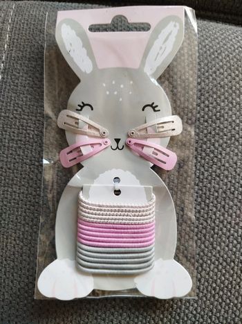 Barrettes et élastiques