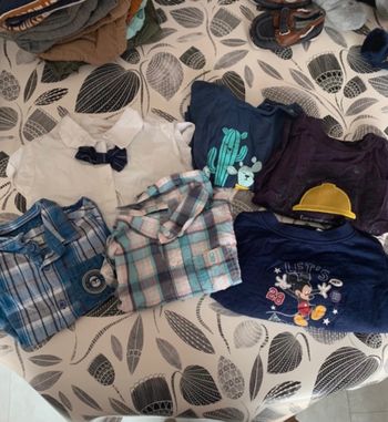 Lot vêtement bébé garçon
