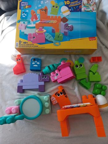 Mega bloks Fisher Price les musiciens de la ferme