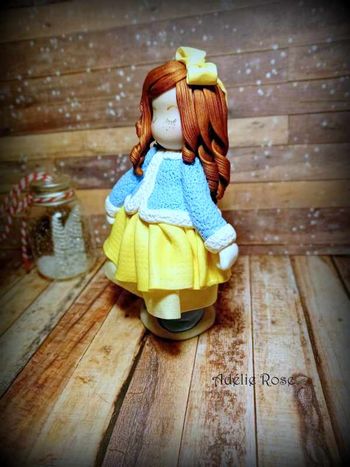 Figurine poupée Hiver